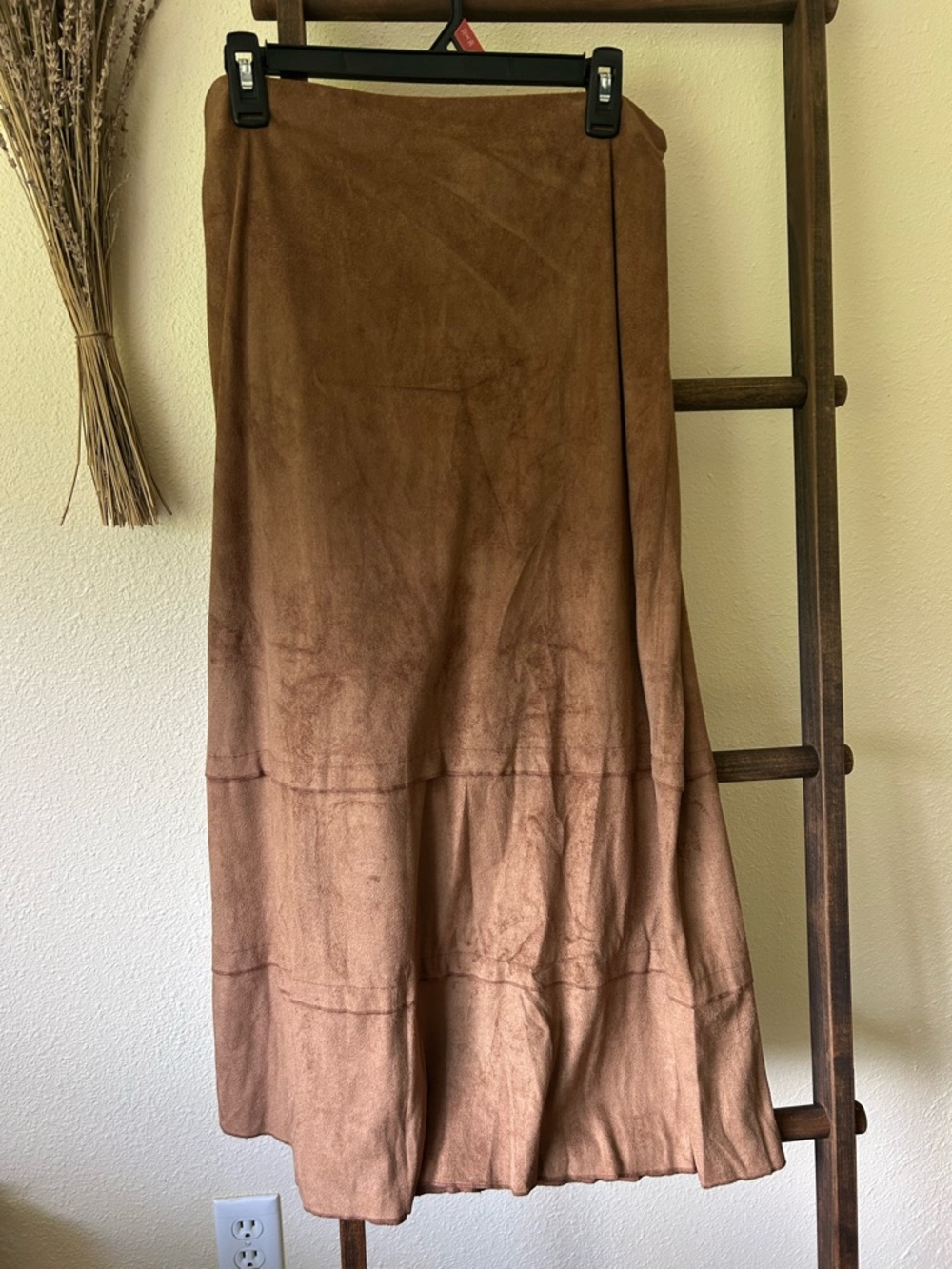 Women’s Maxi Skirt in Warm Brown